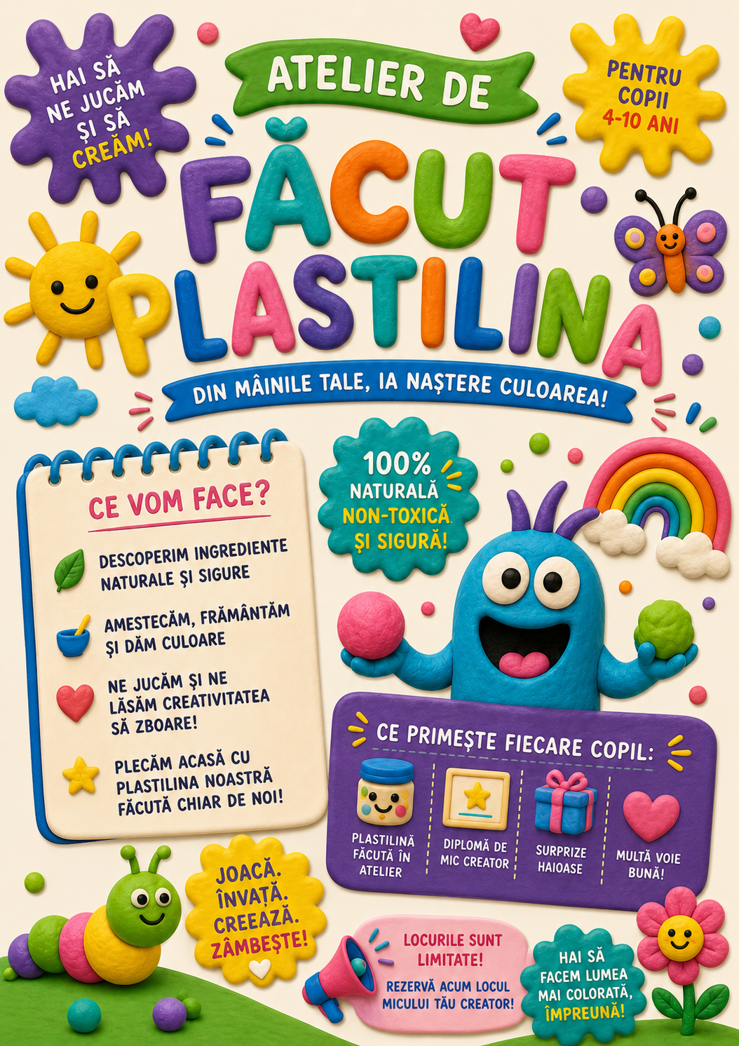 Atelier de creatie | plastilina